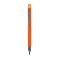 Kép 1/3 - Újrahasznosított alumíniumból készült golyóstoll, narancssárga