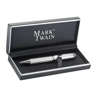 Kép 1/3 - Mark Twain golyóstoll, szürke