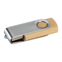 Kép 2/3 - Bambusz pendrive 4 GB, készletről, barna