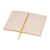 Kép 2/3 - A5 PU borítású "Stripes" jegyzetfüzet, sárga