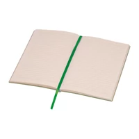 Kép 2/3 - A5 PU borítású "Stripes" jegyzetfüzet, zöld