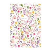Kép 2/3 - "404 Notes found" jegyzetfüzet - A5 Flowers white