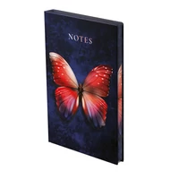Kép 1/3 - "404 Notes found" jegyzetfüzet - B5 Butterfly red