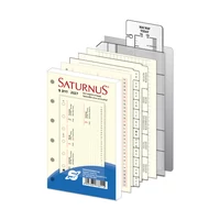 Kép 3/3 - S221 Saturnus kalendárium lila műbőr - 2027