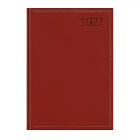 Kép 2/3 - Traditional A4 heti határidőnapló bordó - 2027