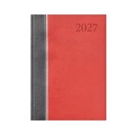 Kép 2/3 - Groovy B5 heti határidőnapló antracit-ezüst-bordó - 2027