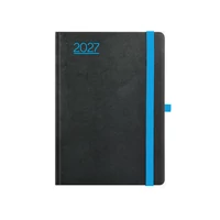 Kép 2/3 - Nero A5 heti határidőnapló fekete-kék - 2027