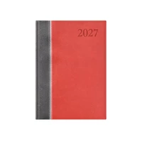 Kép 2/3 - Groovy A5 napi határidőnapló antracit-ezüst-bordó - 2027