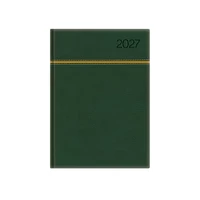 Kép 2/3 - Young A5 napi határidőnapló zöld-narancs - 2027