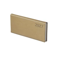 Kép 1/3 - Traditional fekvő zsebnaptár bézs - 2027