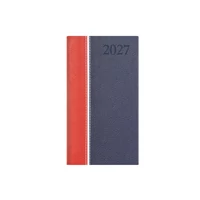 Kép 2/3 - Groovy B5 álló zsebnaptár bordó-fehér-kék - 2027