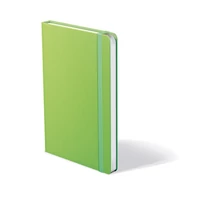 Kép 1/2 - Rainbow B6 notebook zöld