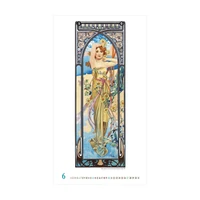 Kép 7/13 - Alfons Mucha falinaptár - 2027