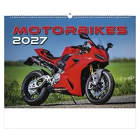 Kép 1/13 - Motorbikes falinaptár - 2027