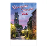 Kép 1/13 - Romantic Corners falinaptár - 2027