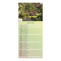 Kép 2/13 - Gardens falinaptár - 2027