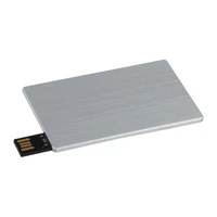 Kép 3/3 - Kártya fém pendrive 4GB, készletről, szürke