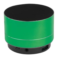 Kép 2/3 - Alumínium bluetooth hangszóró, zöld
