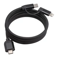 Kép 1/3 - USB mágneses gyorstöltő kábel, fekete