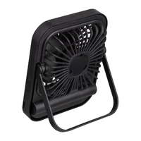 Kép 2/3 - Asztali ventilátor akkumulátorral, fekete
