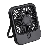 Kép 1/3 - Asztali ventilátor akkumulátorral, fekete