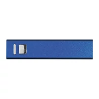 Kép 3/3 - 2200 mAh power bank fémből, kék