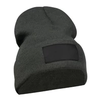 Kép 1/3 - Kötött sapka, sötétszürke