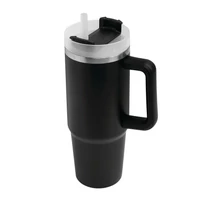 Kép 11/17 - DRINK DELUXE vákuumos ivópohár, Tumbler, fekete