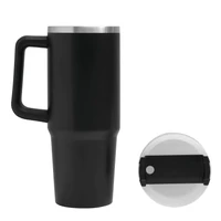 Kép 3/17 - DRINK DELUXE vákuumos ivópohár, Tumbler, fekete