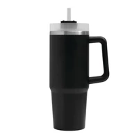 Kép 5/17 - DRINK DELUXE vákuumos ivópohár, Tumbler, fekete