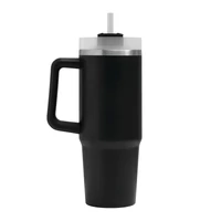 Kép 6/17 - DRINK DELUXE vákuumos ivópohár, Tumbler, fekete