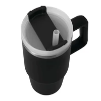 Kép 8/17 - DRINK DELUXE vákuumos ivópohár, Tumbler, fekete