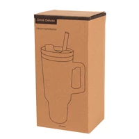 Kép 10/17 - DRINK DELUXE vákuumos ivópohár, Tumbler, fekete