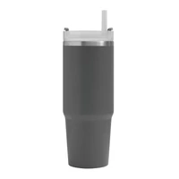 Kép 6/17 - DRINK DELUXE vákuumos ivópohár, Tumbler, szürke
