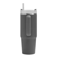 Kép 7/17 - DRINK DELUXE vákuumos ivópohár, Tumbler, szürke