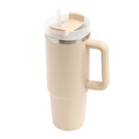 Kép 1/23 - DRINK DELUXE vákuumos ivópohár, Tumbler, bézs