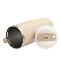 Kép 15/23 - DRINK DELUXE vákuumos ivópohár, Tumbler, bézs