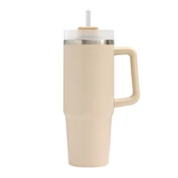 Kép 17/23 - DRINK DELUXE vákuumos ivópohár, Tumbler, bézs