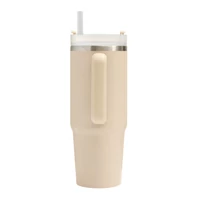 Kép 18/23 - DRINK DELUXE vákuumos ivópohár, Tumbler, bézs