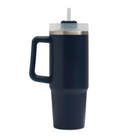 Kép 8/17 - DRINK DELUXE vákuumos ivópohár, Tumbler, tengerészkék
