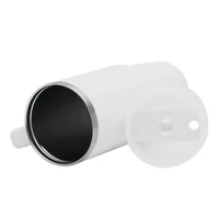Kép 11/18 - DRINK DELUXE vákuumos ivópohár, Tumbler, fehér