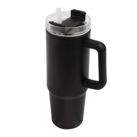 Kép 16/17 - DRINK ULTY ivópohár, Tumbler, duplafalú, fekete