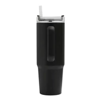 Kép 7/17 - DRINK ULTY ivópohár, Tumbler, duplafalú, fekete