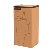 Kép 15/17 - DRINK ULTY ivópohár, Tumbler, duplafalú, világosszürke