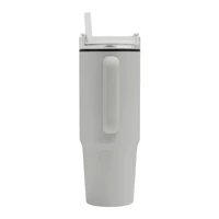 Kép 4/17 - DRINK ULTY ivópohár, Tumbler, duplafalú, világosszürke