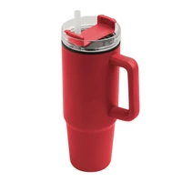 Kép 14/17 - DRINK ULTY ivópohár, Tumbler, duplafalú, vörös