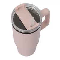 Kép 11/17 - DRINK ULTY ivópohár, Tumbler, duplafalú, rózsaszín