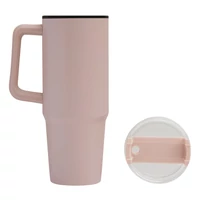 Kép 12/17 - DRINK ULTY ivópohár, Tumbler, duplafalú, rózsaszín