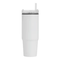 Kép 9/18 - DRINK ULTY ivópohár, Tumbler, duplafalú, fehér