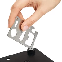 Kép 3/10 - POCKET CARD multifunkciós túlélő kártya, eszköz, ezüst